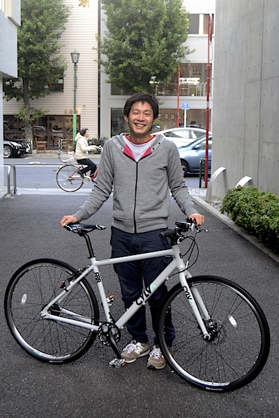 お話を伺ったブリヂストンサイクルの出井光一さん