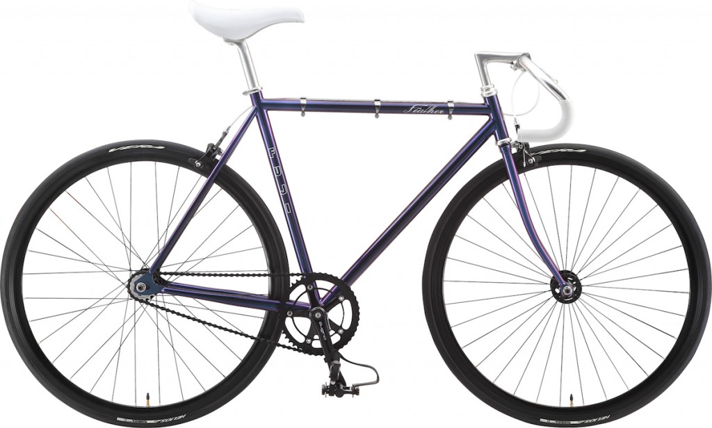自転車本体 FUJI FEATHER 2015 - Mystic Blue 定番シングルスピード「FUJI FEATHER」の2015年モデル登場