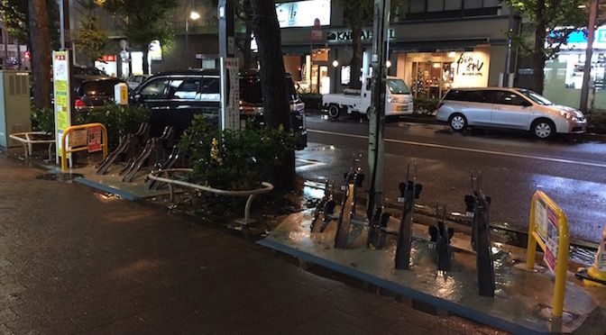 Read more about the article 新宿郵便局近くにコイン式駐輪場