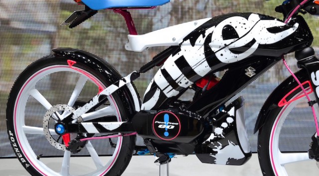 Read more about the article 東京モーターショー2015 スズキ編：原動機付自転車はふたたび「自転車」を目指す