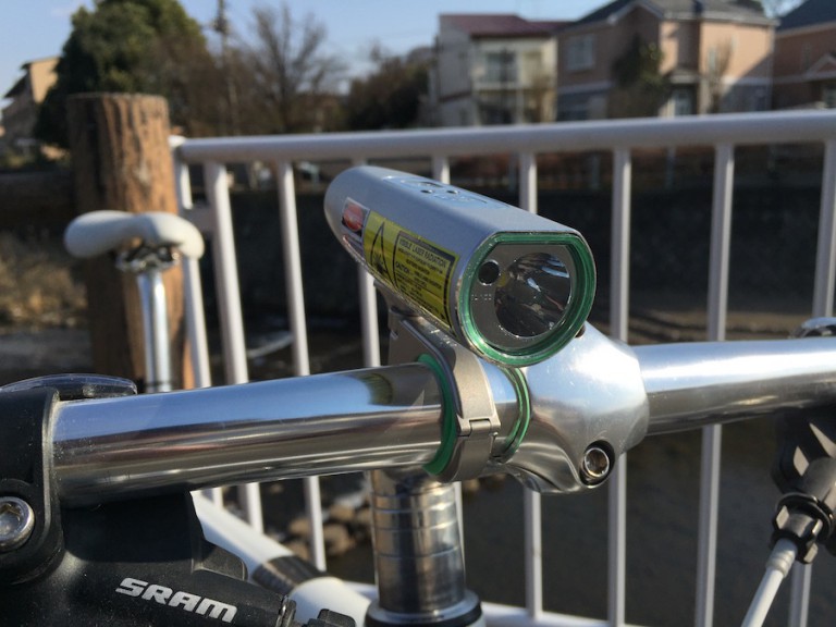 レーザー ライト 自転車