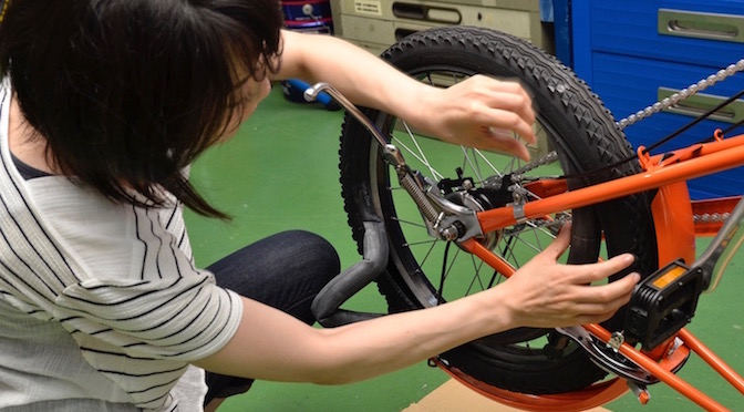 Read more about the article BRI-CHAN：シティサイクルのパンク修理にチャレンジ！