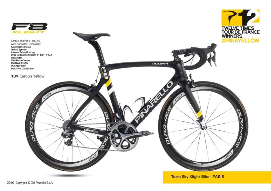 DOGMA F8 Xlight SPECIAL EDITION／109 Carbon Yellow