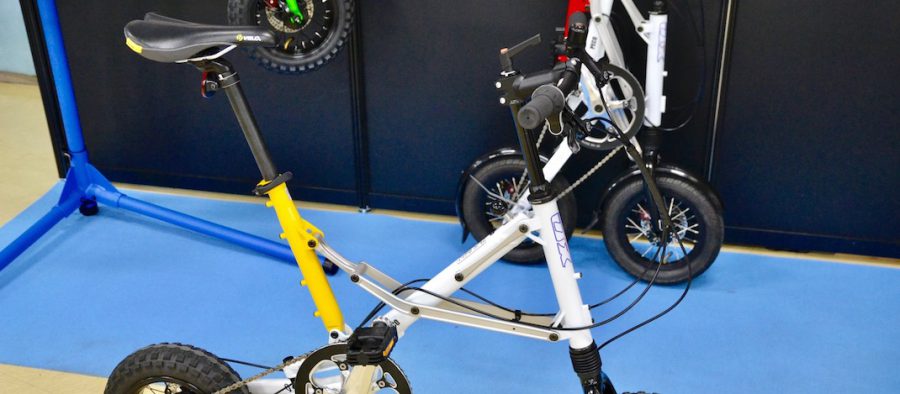 Read more about the article 2017ハンドメイドバイシクル展：12インチファットタイヤのフォールディングバイク「OX BIKES PECO Buccho」