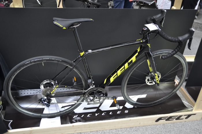 FELT 2018年モデル：レースモデルのFRシリーズにディスクブレーキ