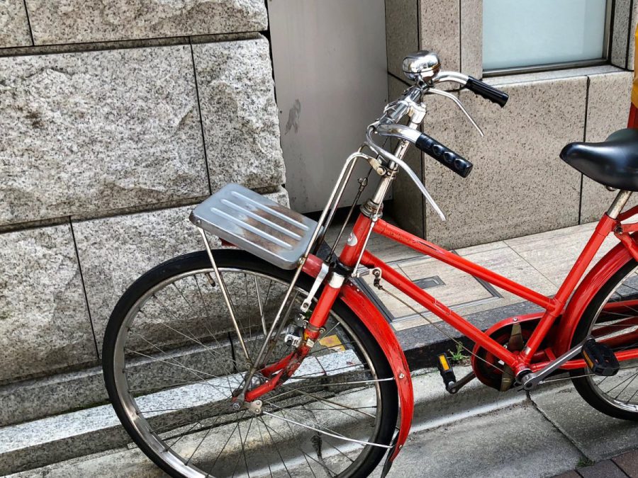 美品　郵便自転車　26インチ　自転車　レトロ　ロッドブレーキ郵便自転車