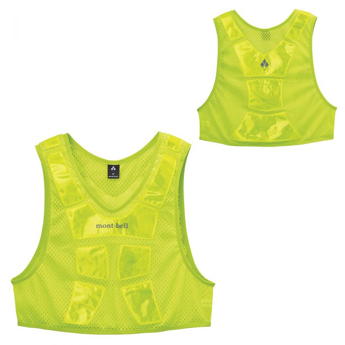 夜間走行の安全性をサポートするモンベルの「リフレック