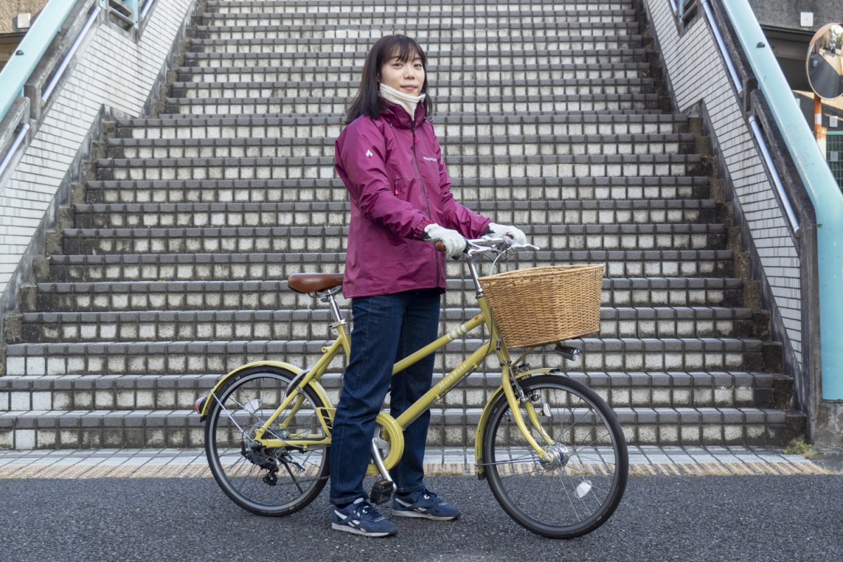 Bri Chan 冬は自転車通勤の服装にモンベル製品を取り入れて快適性アップ Cyclingex